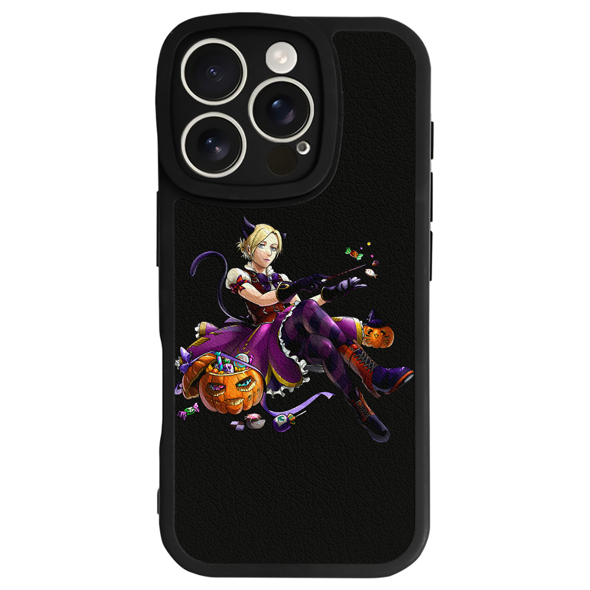 （画像用） 進撃の巨人 アニ・レオンハート Attack on Titan Annie Leonhart 【iPhone 16シリーズ対応】シリコンスマホケース（レザー調） 材質：シリコン